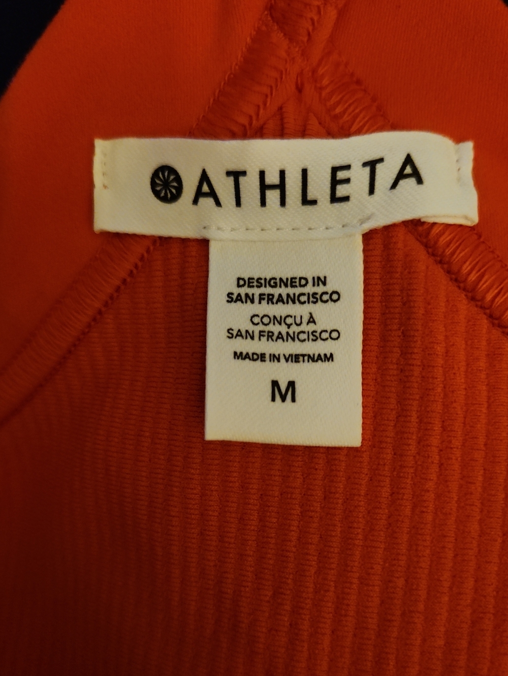 Athleta Horizon Tank in Orange. Size M. #987368 - Picture 2 of 5